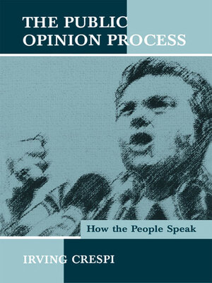 cover image of The Public Opinion Process